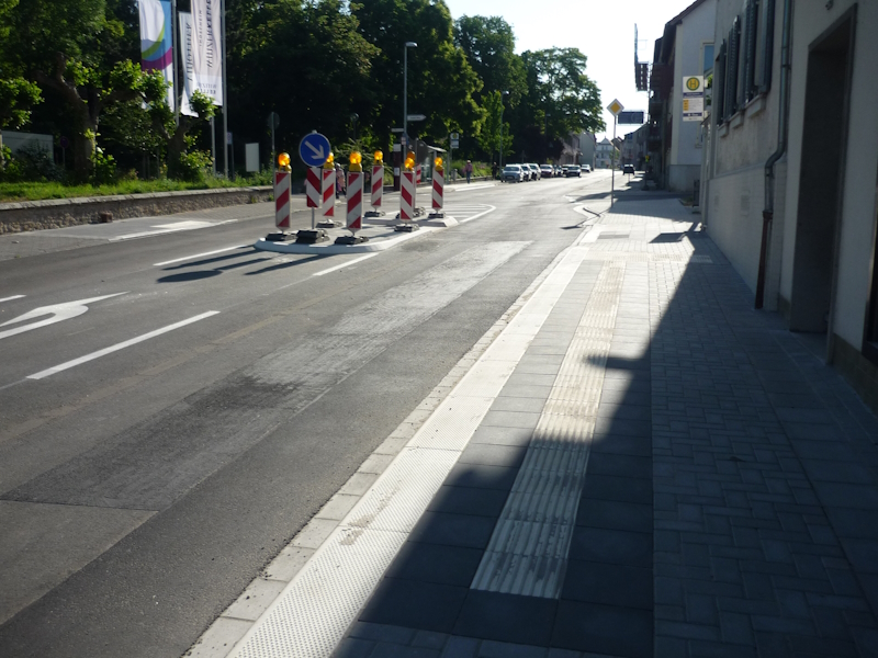 Barrierefreie Bushaltestellen