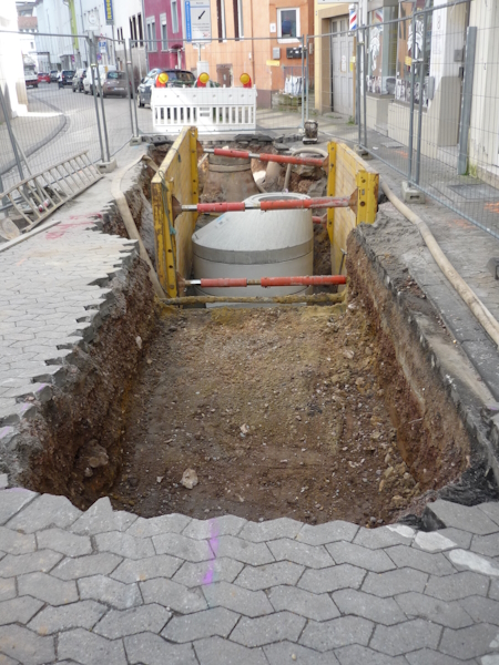 Kanalerneuerung Mühlenstraße